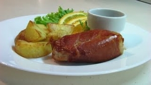 Индейка в вяленой свинине