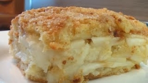 Запеканка из яблок и белых сухарей от Жанны