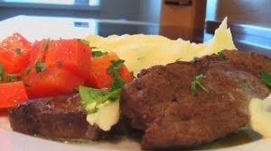 Жареная говяжья печенка в конверте от Жанны