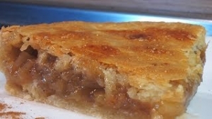 Яблочный пирог с корицей от Жанны