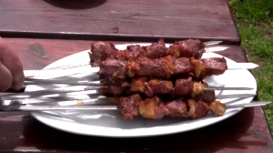 Шашлык из бараньей печени от ВидеоКулинарии