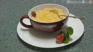 Пшённая каша с тыквой ВидеоКулинарии